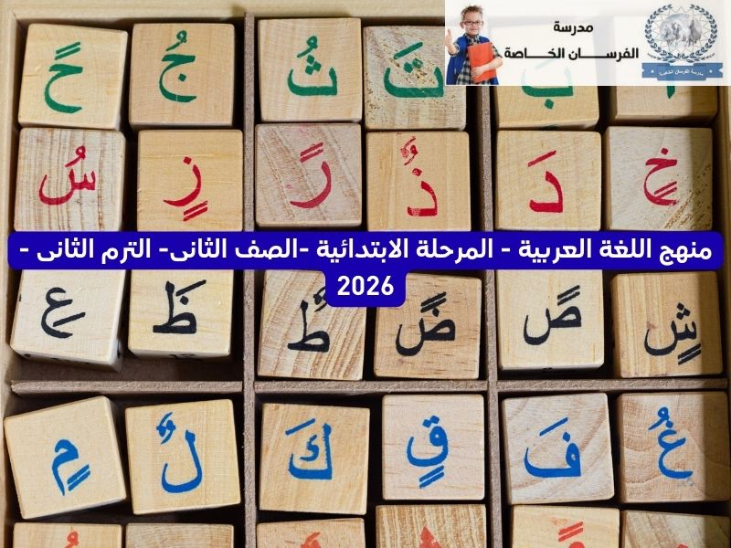 محمي: اللغة العربية للصف الثاني الابتدائي 2026